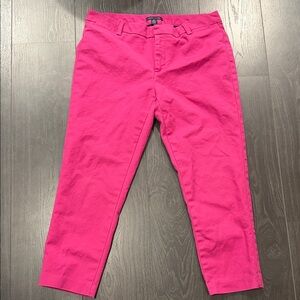 Tommy Hilfiger - Fuchsia Cropped Pants